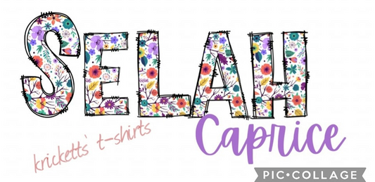 Floral Names- Selah